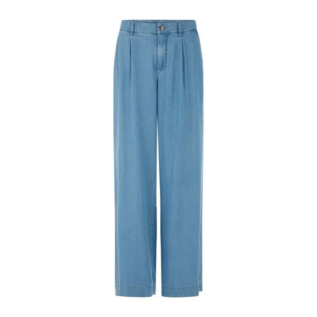Tiesūs džinsai moterims, Mėlyna, Jeans