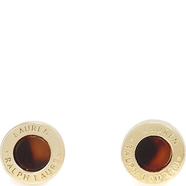 Auskarai moterims, Auksinė, Pe tort logo coin stud