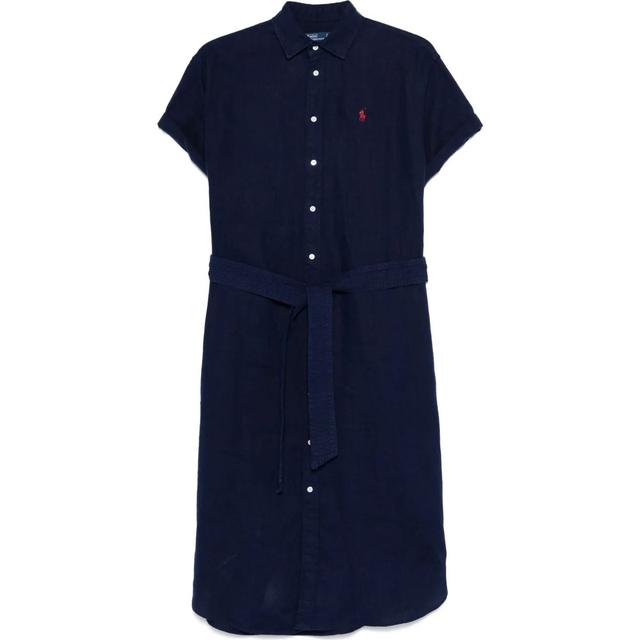 Midi suknelė moterims, Mėlyna, Short sleeve-day dress