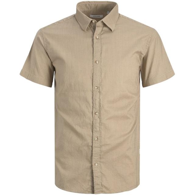 Marškiniai vyrams, Smėlio, JJSLUB SHIRT S/S
