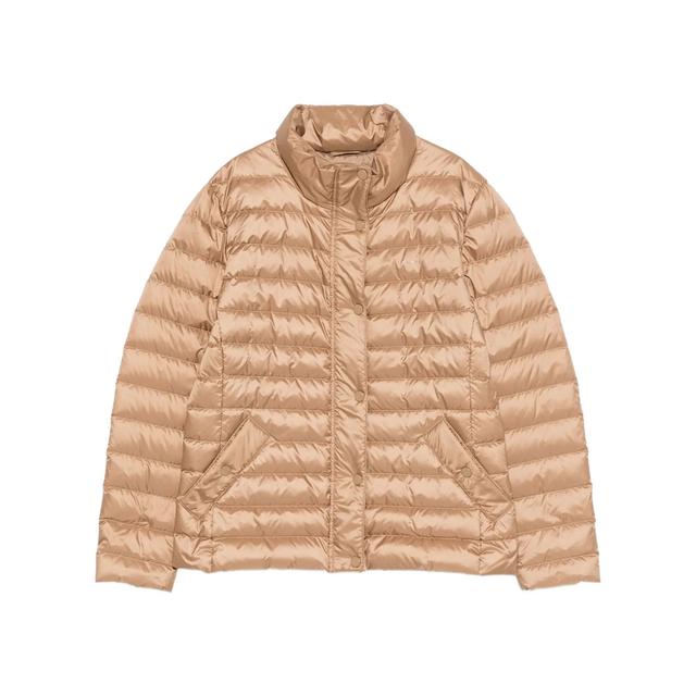 Striukė moterims, Chaki, LIGHT DOWN JACKET