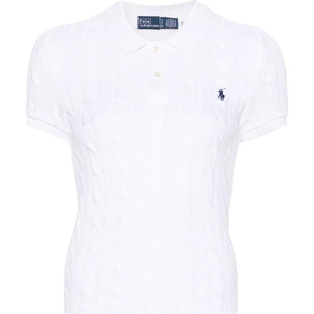 Polo marškiniai trumpos rank. moterims, Balta, Polo-short sleeve-polo shirt