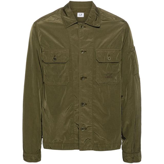 Marškiniai ilgomis rankovėmis vyrams, Pilka, Chrome-r pocket overshirt