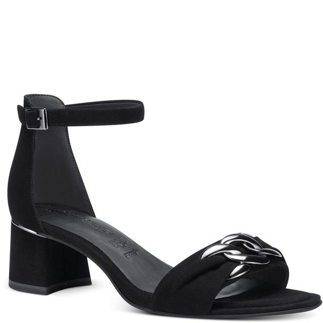 Basutės moterims, Juoda, SANDALS
