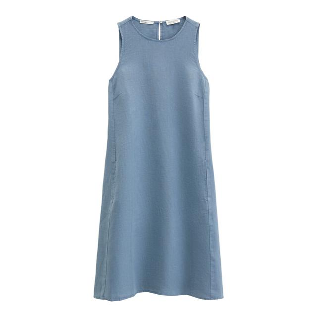 Mini suknelė moterims, Mėlyna, 616011221237 MINI DRESS