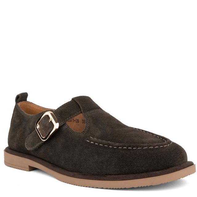 Loaferiai moterims, Žalia, Loafers