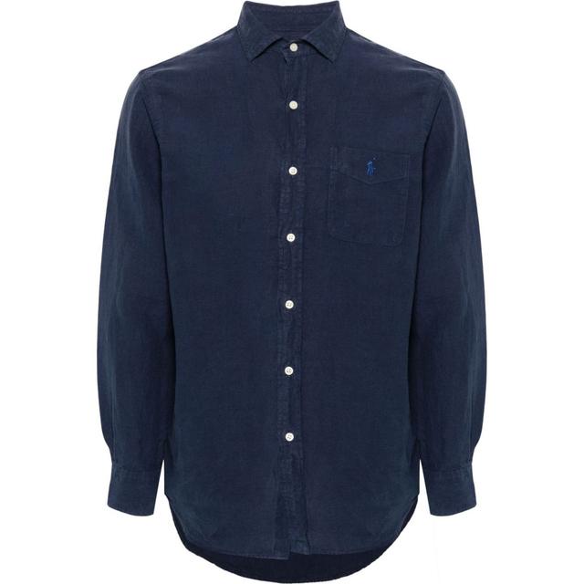 Marškiniai ilgomis rankovėmis vyrams, Mėlyna, Long sleeve shirt