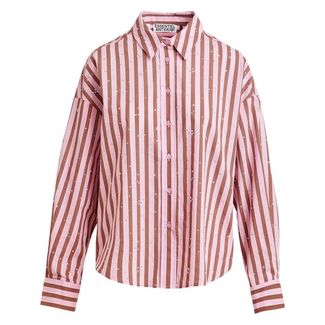 Marškiniai ilgomis rankovėmis moterims, Marga, 2 rhinestone shirt