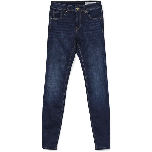 Slim džinsai moterims, Mėlyna, VMLUX MR SLIM JEANS