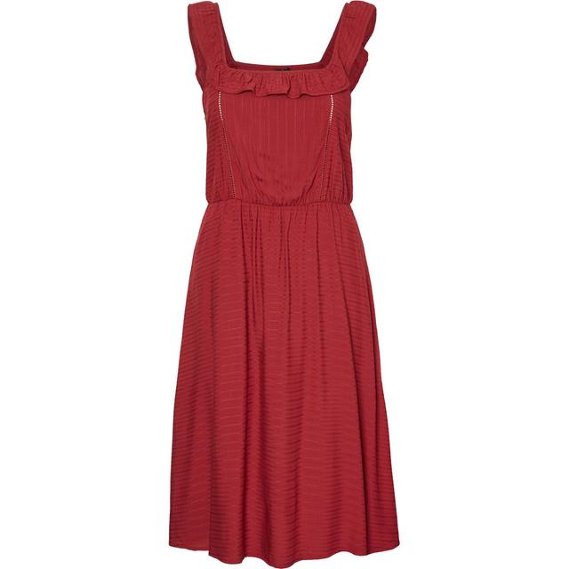 Maxi suknelė moterims, Raudona, VMSIFF BLK SINGL
