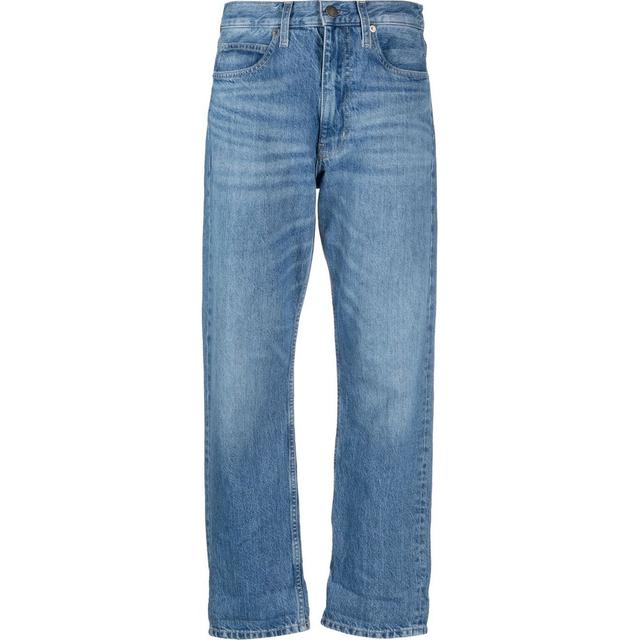 Tiesūs džinsai -moterims, Mėlyna, Denim Pants