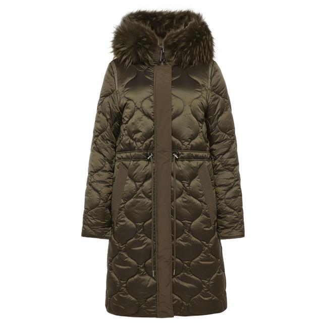 Striukė moterims, Žalia, Quilted Jacket
