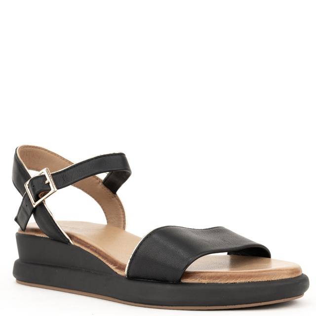 Basutės moterims, Juoda, Sandals