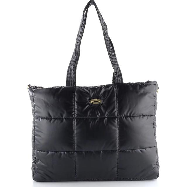 Pirkinių krepšys moterims, Juoda, Nina tote bag