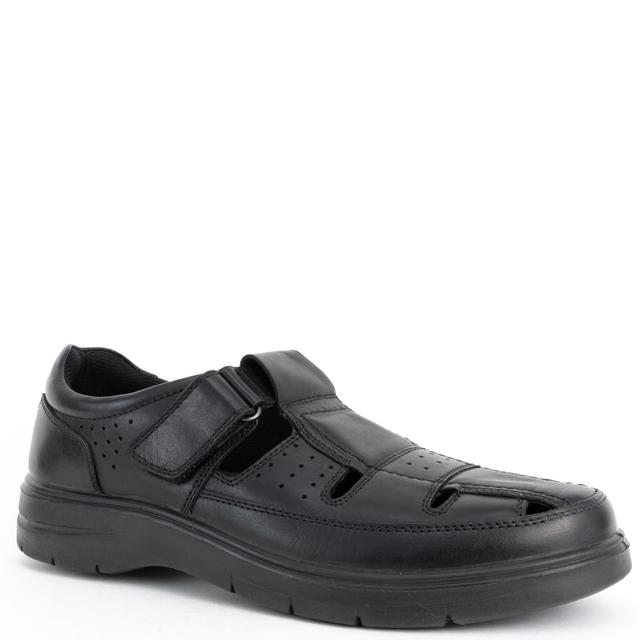 Basutės vyrams, Juoda, Sandals