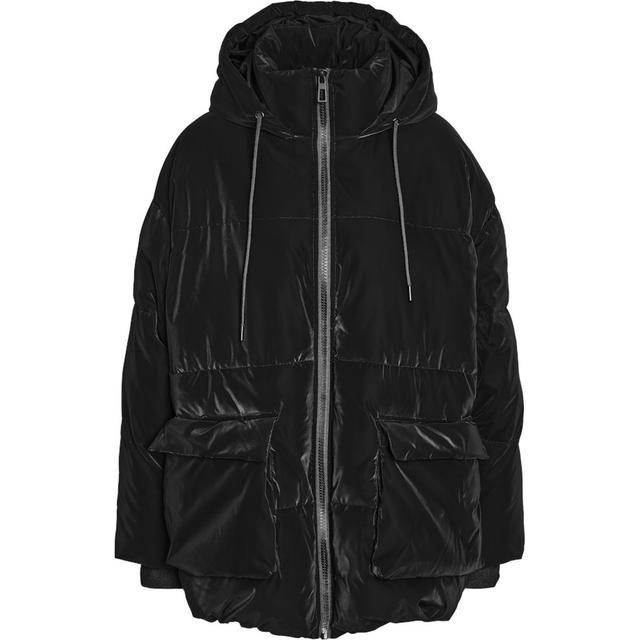 Pūkinė striukė moterims, Juoda, Corie puffer jacket