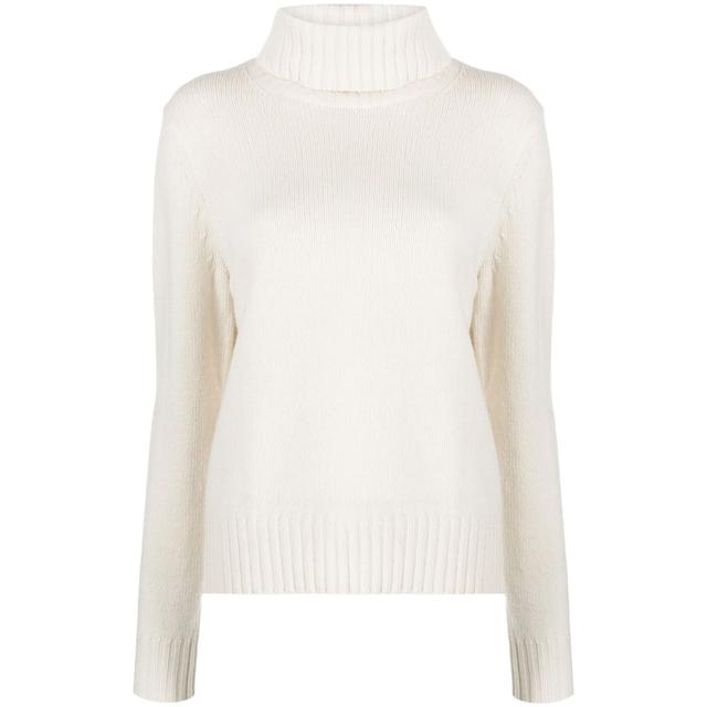 Megztinis su kaklu moterims, Smėlio, Rlxd tn long sleeve pullover
