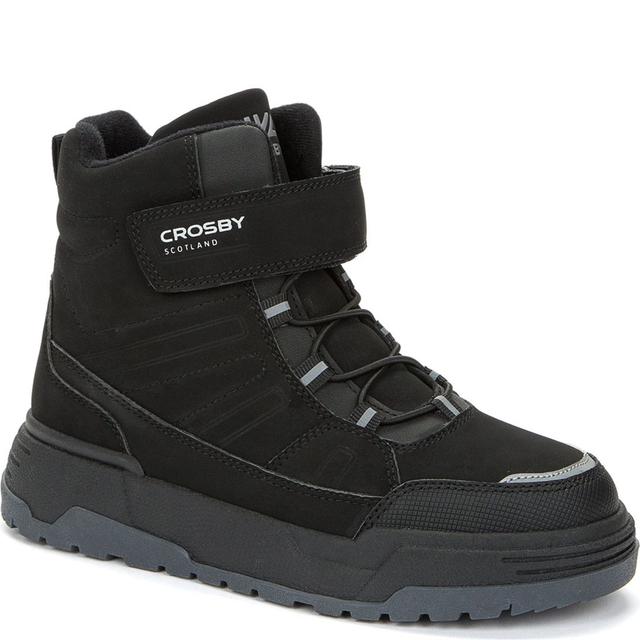 Pašiltinti aulinukai berniukams, Juoda, WARM BOOTS
