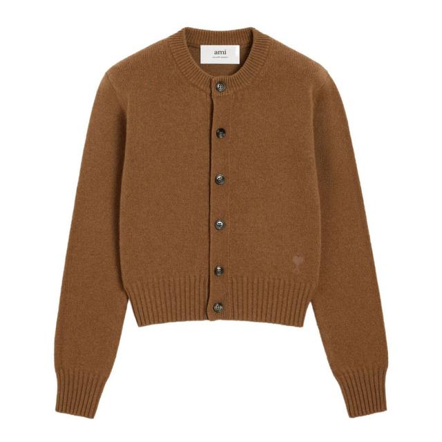 Kardiganas moterims, Ruda, Ami de coeur cardigan