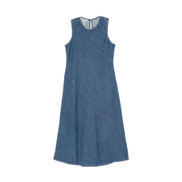 Midi suknelė moterims, Marga, Knotted strap v-neck