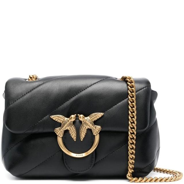 Rankinė per petį moterims, Juoda, Love puff mini bag, PIN100039A0F2-Z99Q