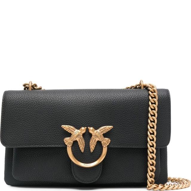 Rankinė per petį moterims, Juoda, Love one sholder bag, pin104528a29q-z99q
