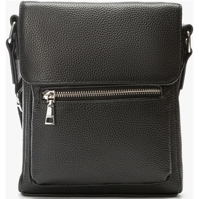 Rankinė per petį vyrams, Juoda, Crossbody