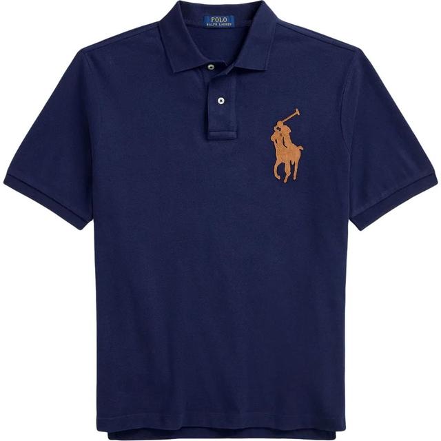 Polo marškiniai trumpos rank. vyrams, Mėlyna, Short sleeve-polo shirt