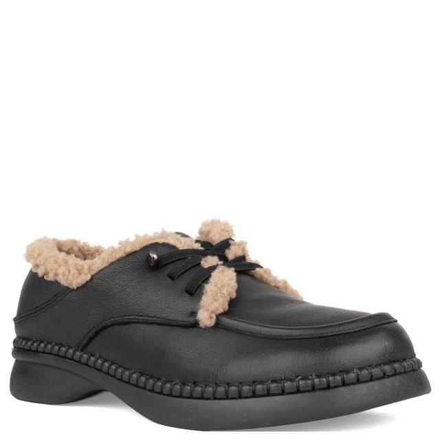 Loaferiai moterims, Juoda, Warm loafers