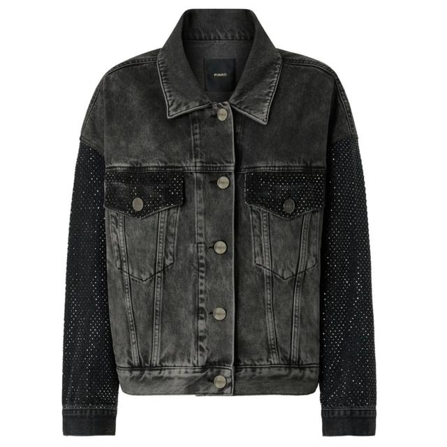 Džinsinis švarkas moterims, Pilka, Gaborone jacket