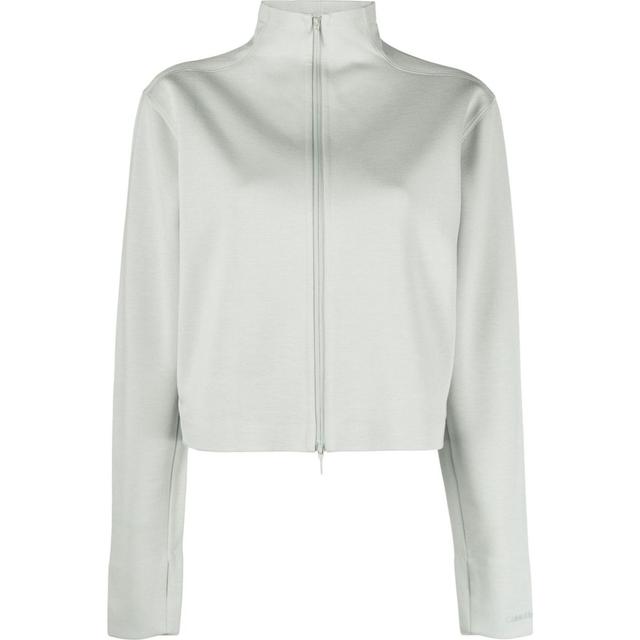 Sportinis nertinis moterims, Pilka, Jersey tailored zip through