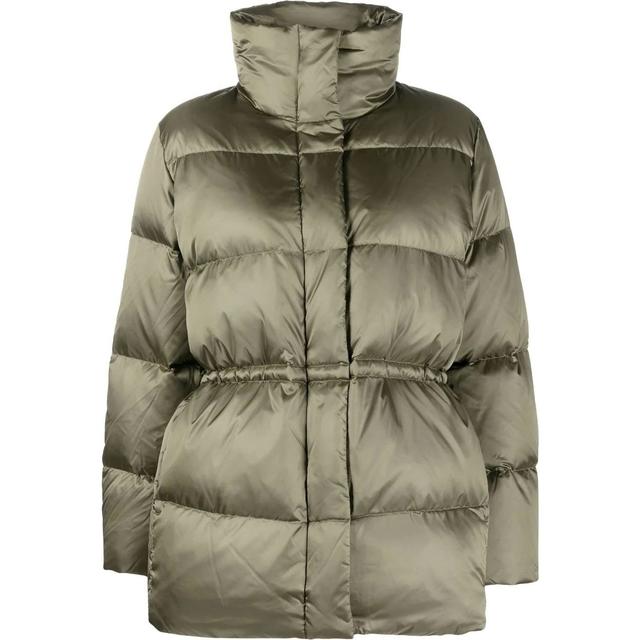 Pūkinis paltas moterims, Žalia, Padded Coats