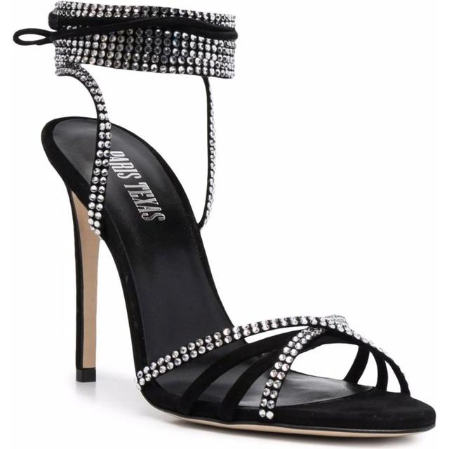 Aukštakulniai moterims, Juoda, Holly nicole lace up sandal