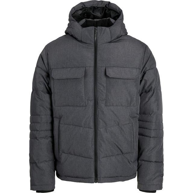 Pūkinė striukė vyrams, Pilka, Build puffer jacket