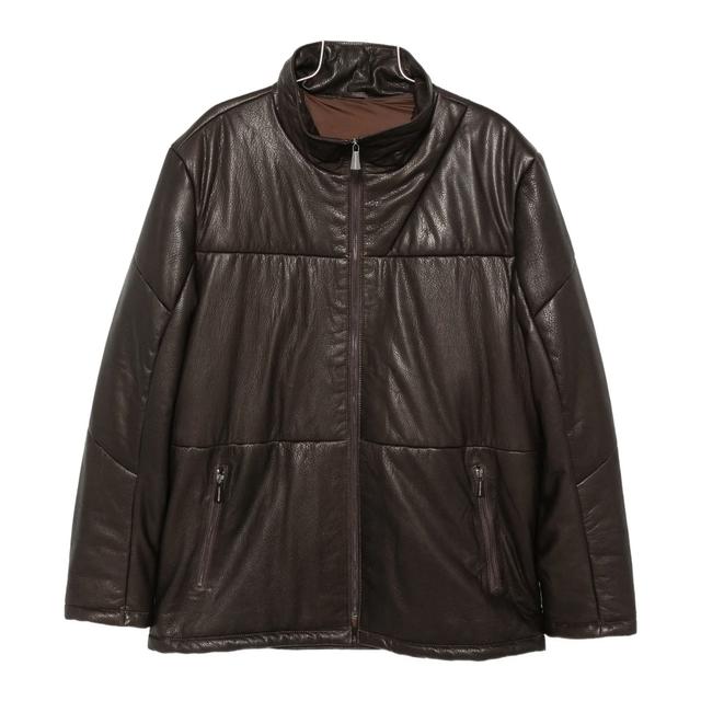 Odinė striukė vyrams, D.brown, Leather jacket