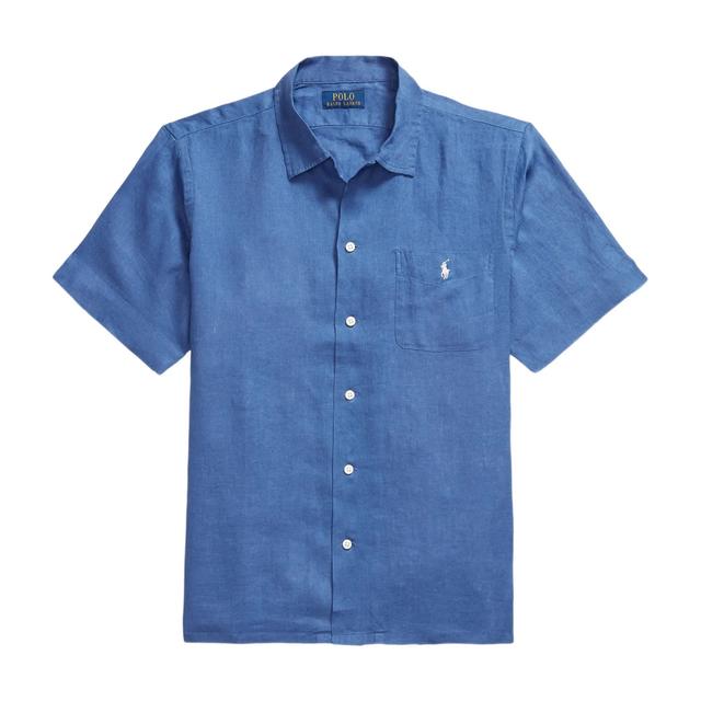 Marškiniai trump. rankovėmis vyrams, Mėlyna, Short sleeve-sport shirt