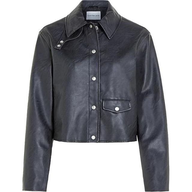 Odinė striukė moterims, Juoda, Other jackets