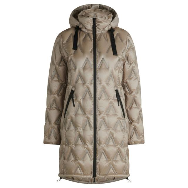 Pūkinis paltas moterims, Pilka, Down Coat