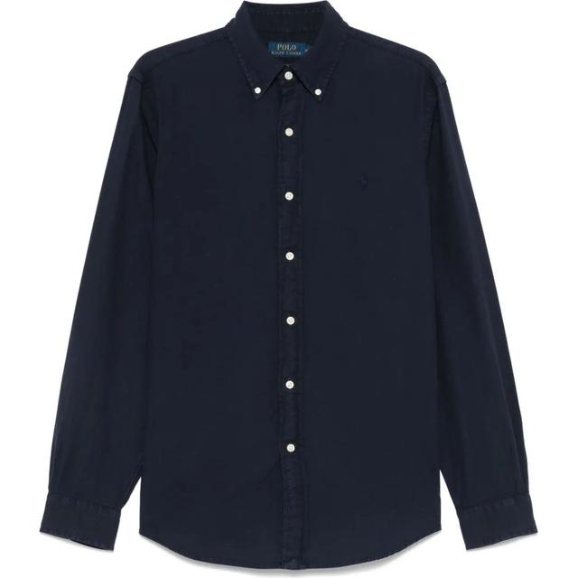 Marškiniai ilgomis rankovėmis vyrams, Mėlyna, Long sleeve-sport shirt