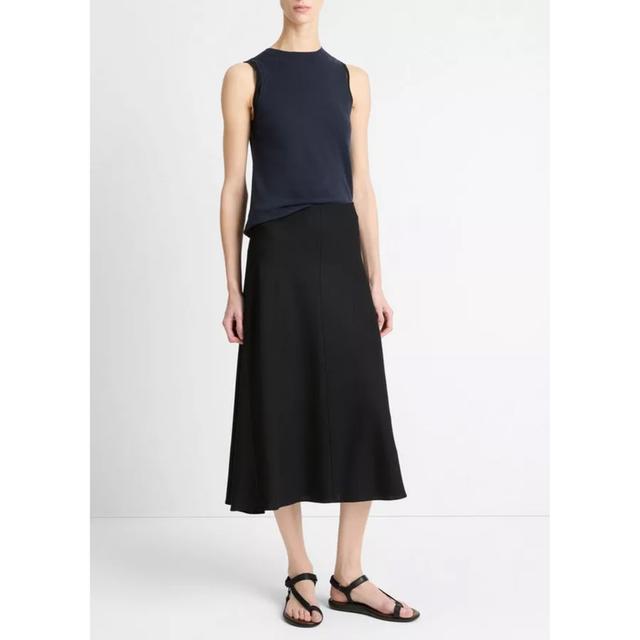 Midi sijonas moterims, Bias full skirt