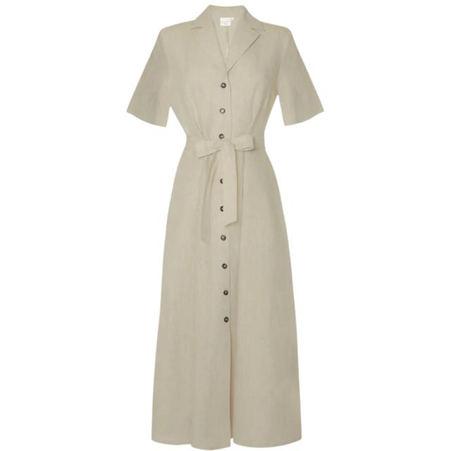 Midi suknelė moterims, Smėlio, Dress