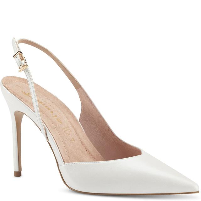 Aukštakulniai moterims, Balta, PUMPS