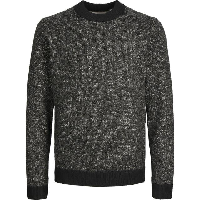 Megztinis vyrams, Juoda, JCOSPACE KNIT MOCK NEC