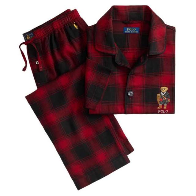 Rinkinys vyrams, Raudona, L/s pj set sleep set