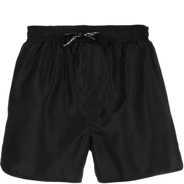 Apatinė kostiumėlio dalis vyrams, Juoda, Tape short boardshorts