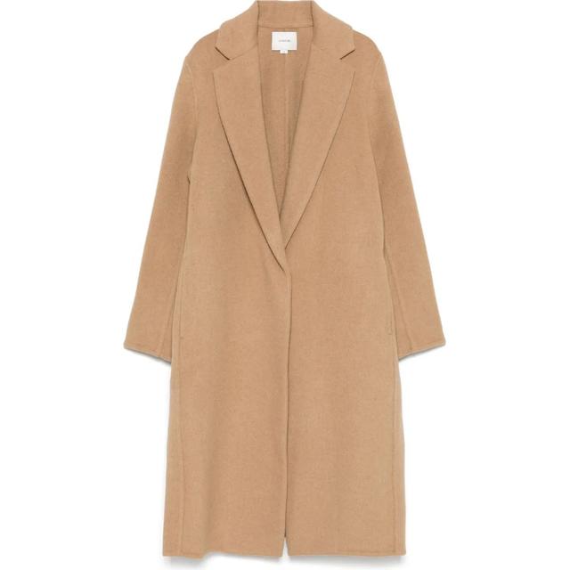 Paltas moterims, Ruda, Classic straight coat