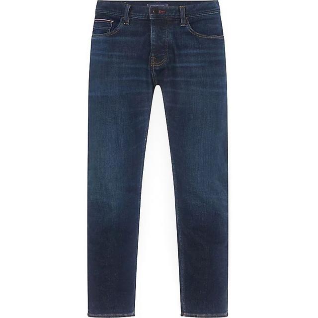 Tiesūs džinsai -vyrams, Mėlyna, Straight denton jeans