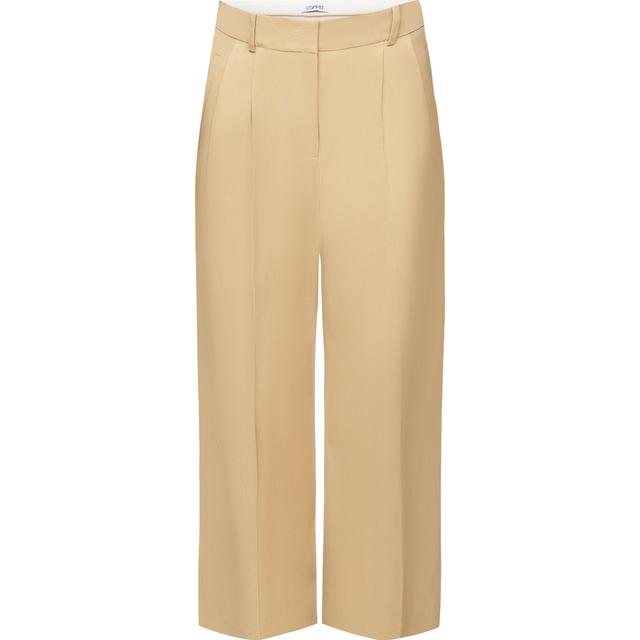 Kelnės moterims, Smėlio, Wide Culotte