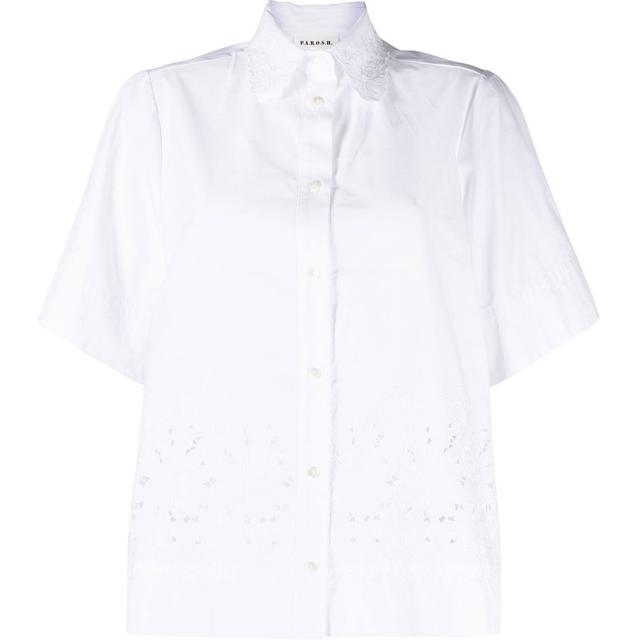Marškiniai trump. rankovėmis moterims, Balta, Short sleeve shirt