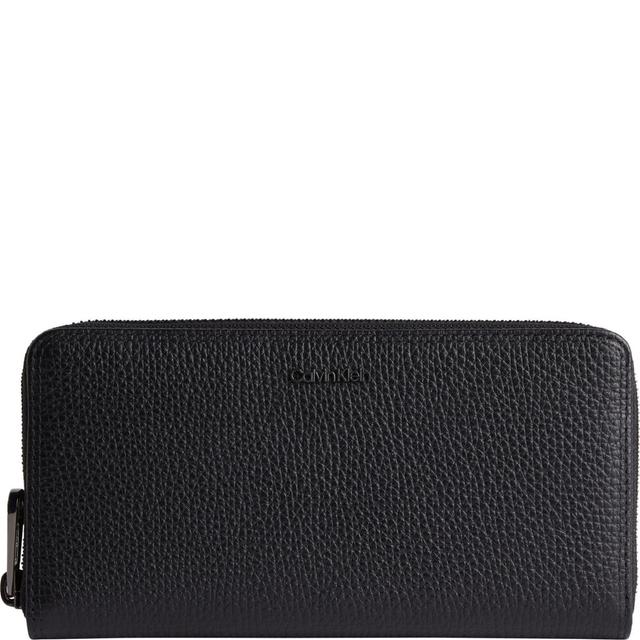 Piniginė vyrams, Juoda, Minimalism long zip wallets